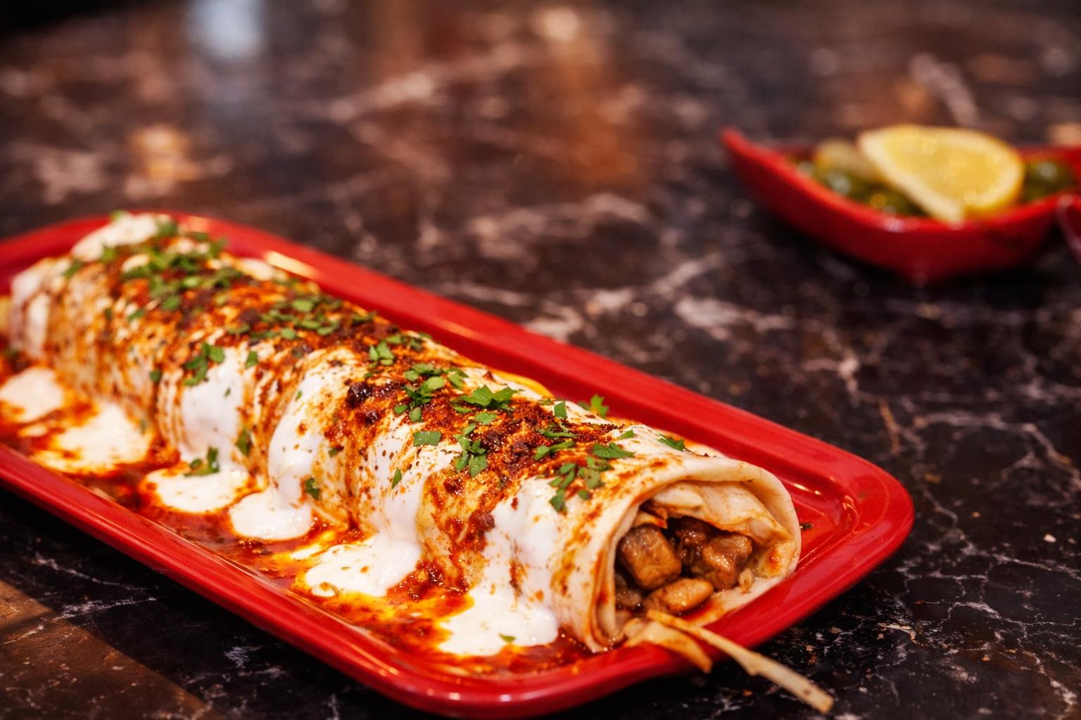 Yoğurtlu Et Tantuni